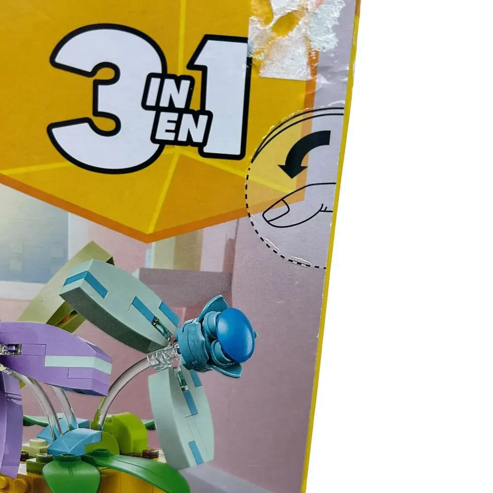 LEGO Creator Flowers In Watering Can 3 in 1 NIB Building Toy 31149 Birds Fun - Picture 5 of 8